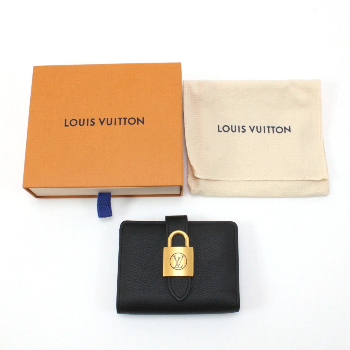 Louis Vuitton Portefeuille/low Key Bifold Wallet M12408 Black