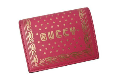 Gucci Mini Wallet Coin Case Gucci Guccy Folded Wallet SEGA Collaboration Pink