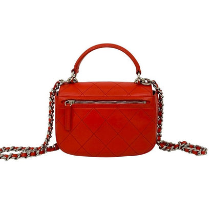 Chanel Chanel Quilted Calf Leather 2-Way Shoulder Bag