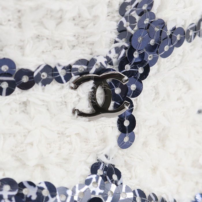 Chanel Bucket Hat Coco Mark Hat Cotton Polyamide Polyester Ladies