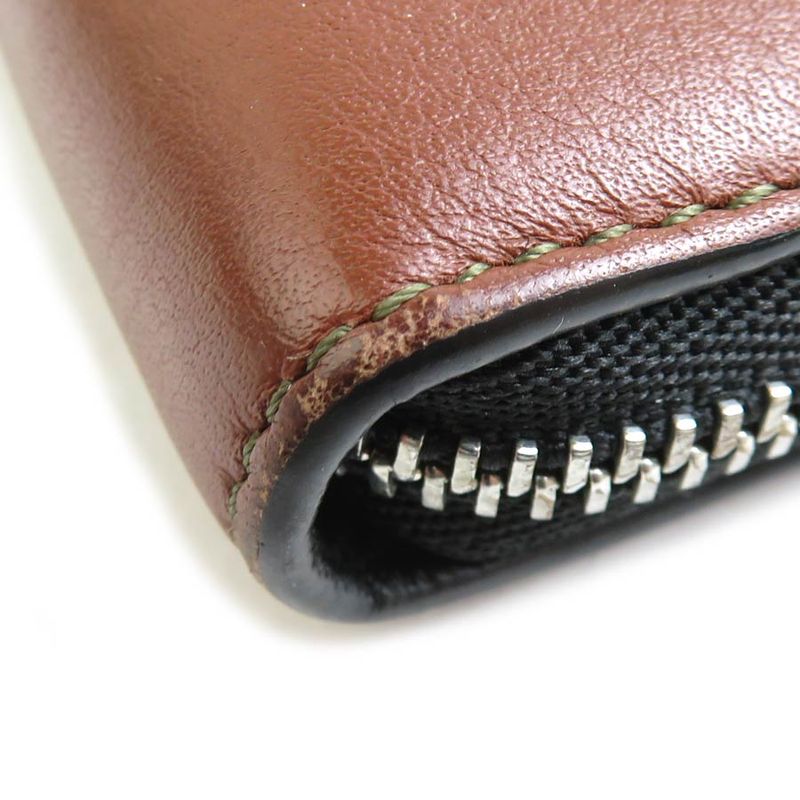 Loewe Round Zipper Long Wallet