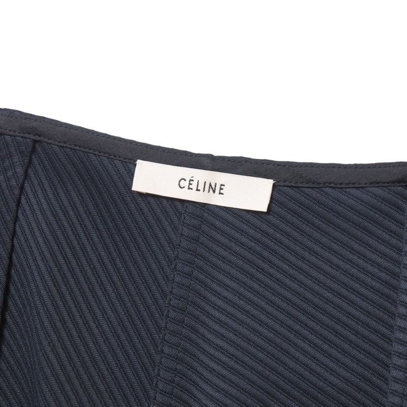 Celine Skirt Size 38 Phoebe Period Wrap Skirt Rolled Skirt Made In France