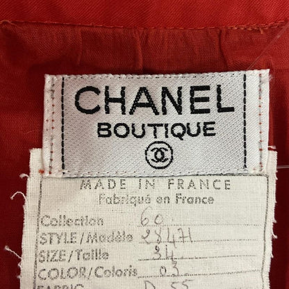 Chanel Miniskirt Size 34 S Women - 28471 Red