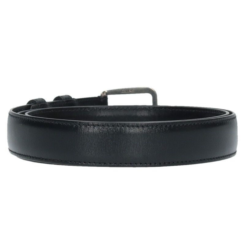 Celine F-ne-2199 Narrow Leather Belt Men's 90