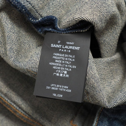 Saint Laurent Paris Denim Pants Size 27 Jeans Skinny Pants Cotton