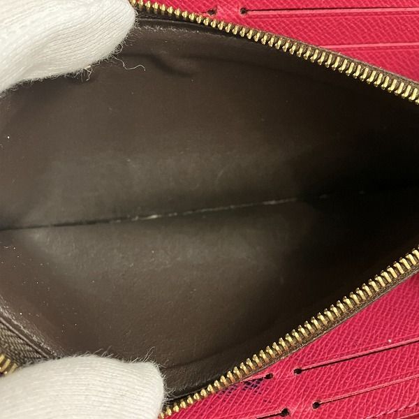 Louis Vuitton Monogram Portefeuille Cles Mance Flower Charm M64201 Long Wallet