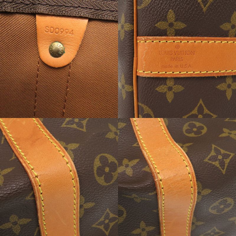 Louis Vuitton Keepall Bandoliere 60 Monogram M41412 Boston Bag LV 0965 Louis