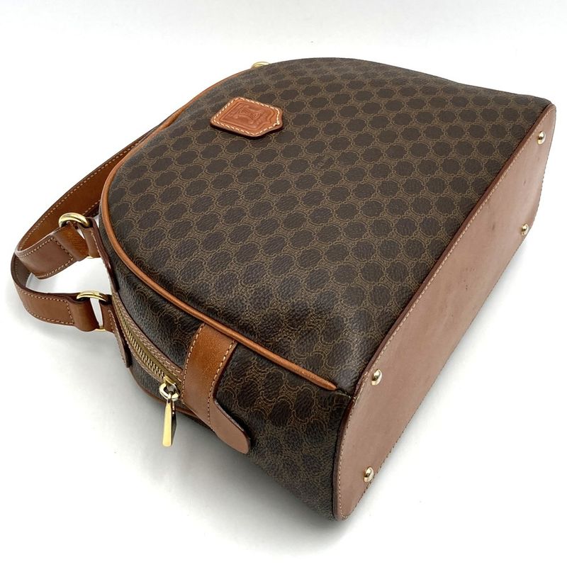 Celine Mc98/1 Macadam Handbag Brown PVC Ladies Men Fashion  Gift