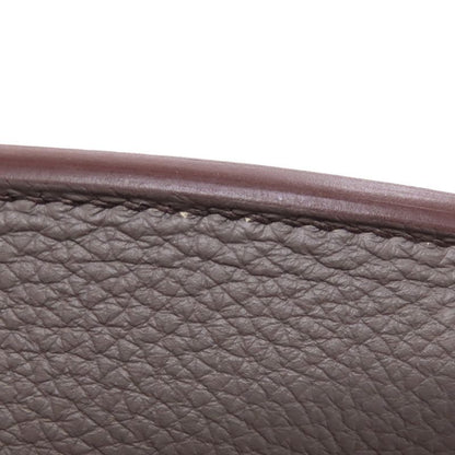 Hermes Birkin 30 Etan Silver Hardware Handbag Taurillon Women