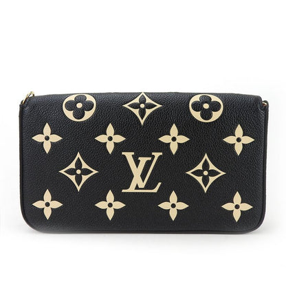 Louis Vuitton Shoulder Bag Pochette Felicie M82479 Monogram Empreinte Black