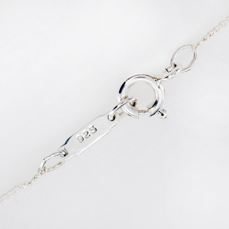 Tiffany & Co Triple Heart 925 Silver Ladies 3.9g Necklace