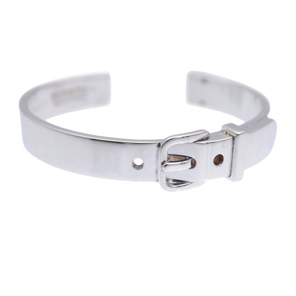 Hermes Bucher Serie Bangle 925 Silver Bracelet Silver 1059hermes