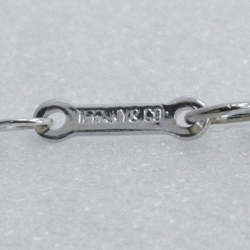 Tiffany & Co Open Heart Elsa Peretti 925 Silver Ladies 2.5g Necklace