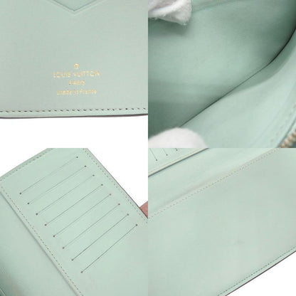 Louis Vuitton LV Vertical Wallet M81367 IC Chip Taurillon Leather Galle Long