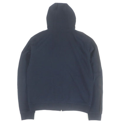Hermes 20AW Run H Sideline 100% Cotton H Logo Zip Hoodie Navy S Made In Italy