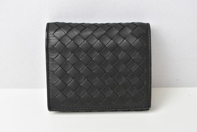 Bottega Veneta Mini Wallet Trifold Men Women Bottega Veneta Wallet Intrecciato