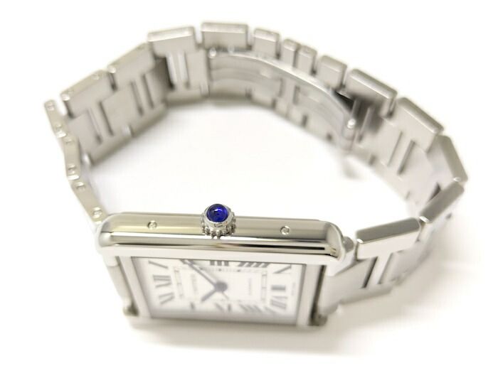 Cartier Tank Solo XL Automatic SS Silver Dial W5200028