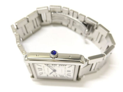 Cartier Tank Solo XL Automatic SS Silver Dial W5200028