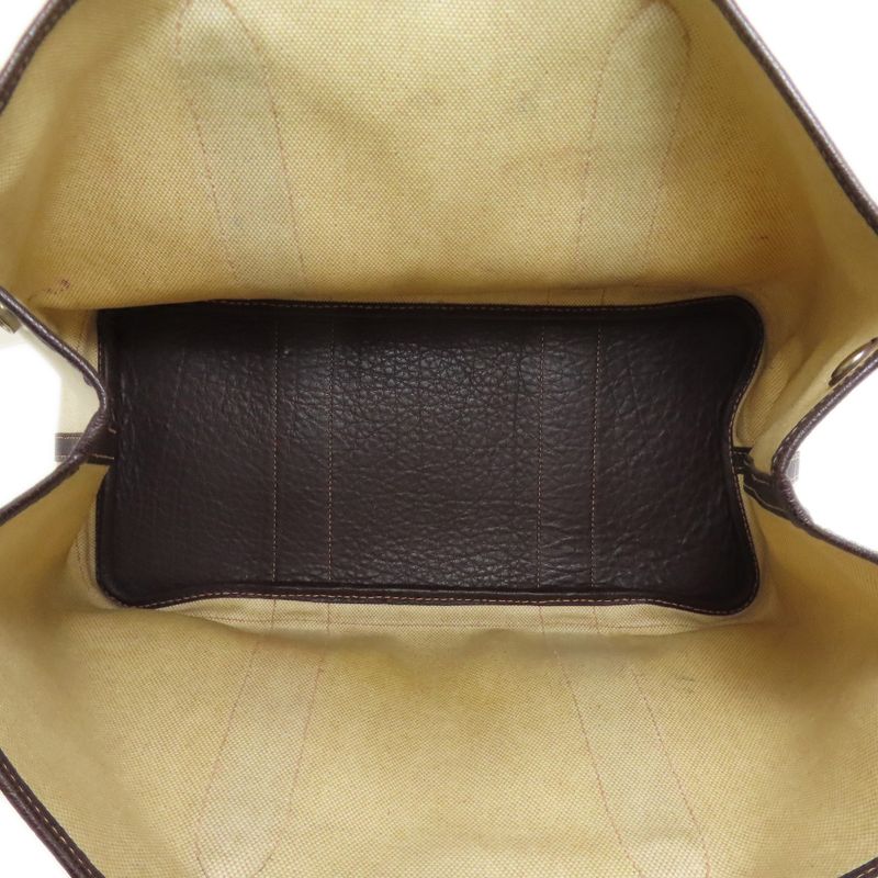 Hermes Garden Party PM Tote Bag Toile Ash Negonda Women