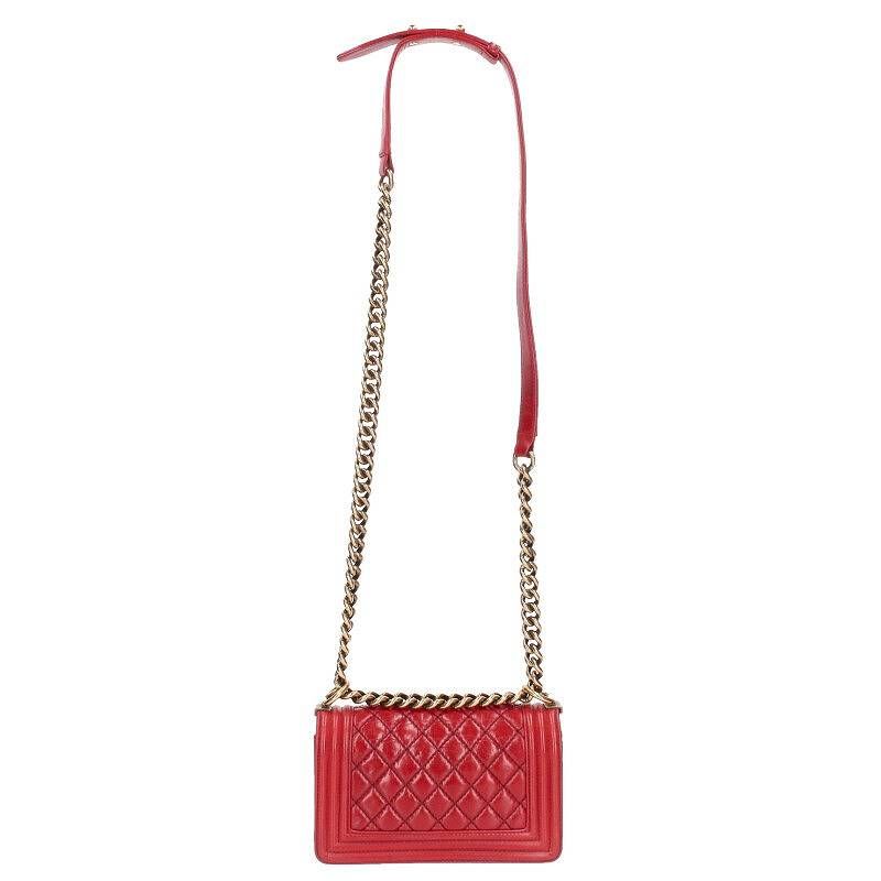 Chanel Boy Chanel 20 Lambskin Chain Shoulder Bag Women 20