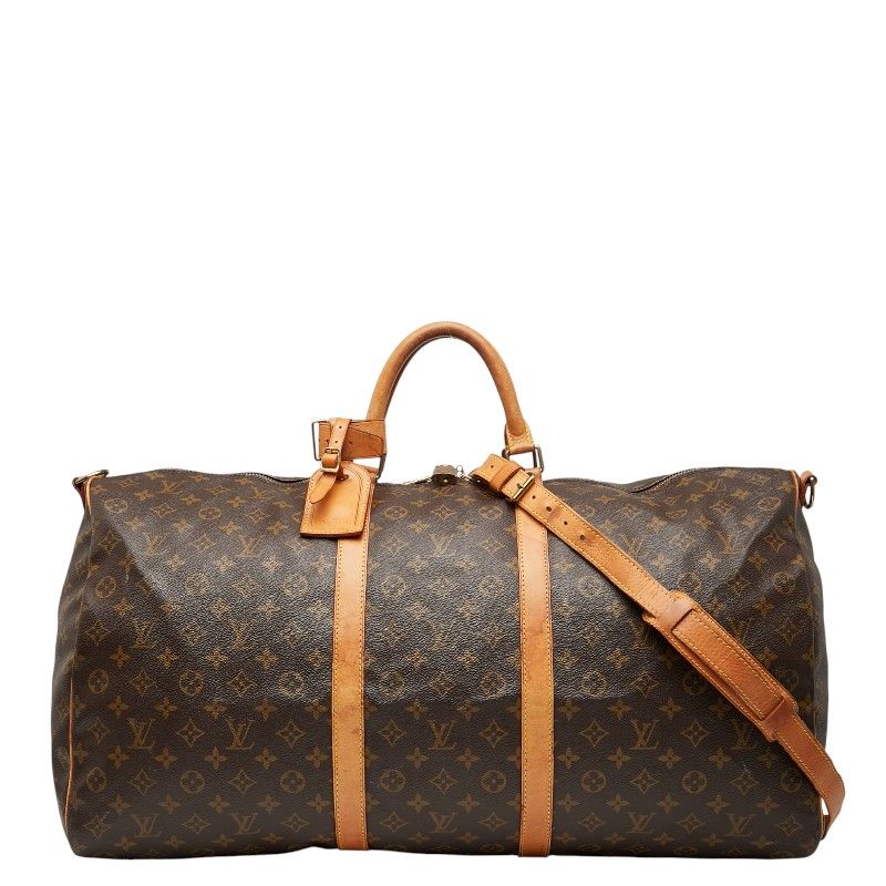 Louis Vuitton Monogram Keepall Bandouliere 60 Boston Bag Shoulder Bag 2WAY