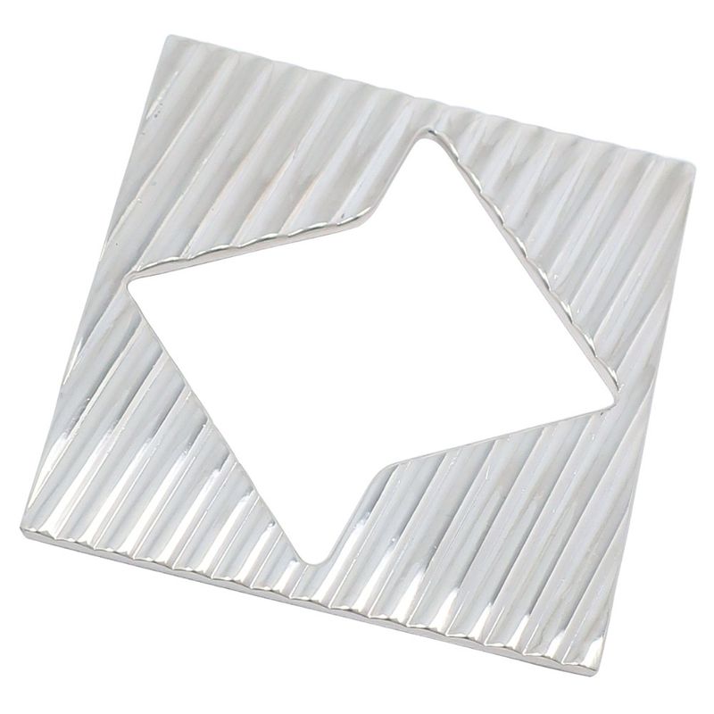 Tiffany & Co Square Pendant Top Silver 925 Unisex 14.8g Brooch