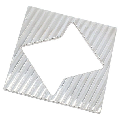 Tiffany & Co Square Pendant Top Silver 925 Unisex 14.8g Brooch