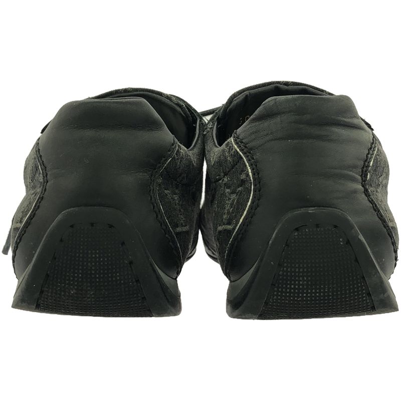 Louis Vuitton Monogram Canvas Scuff Zerkonvis Sneakers Go0047 Black 37