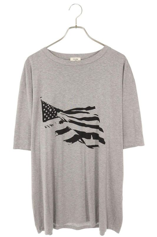 Celine 2x86b671q Star Spangled Banner Print T-shirt Men's S