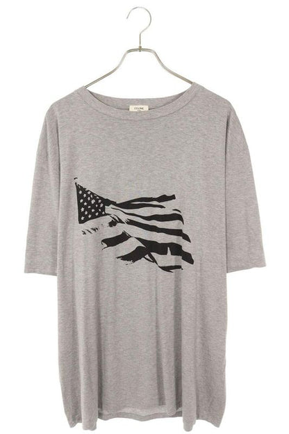 Celine 2x86b671q Star Spangled Banner Print T-shirt Men's S