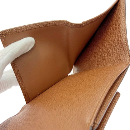 Louis Vuitton M61654 Monogram PVC Portefeuille Elise Brown 403621 Folding Wallet