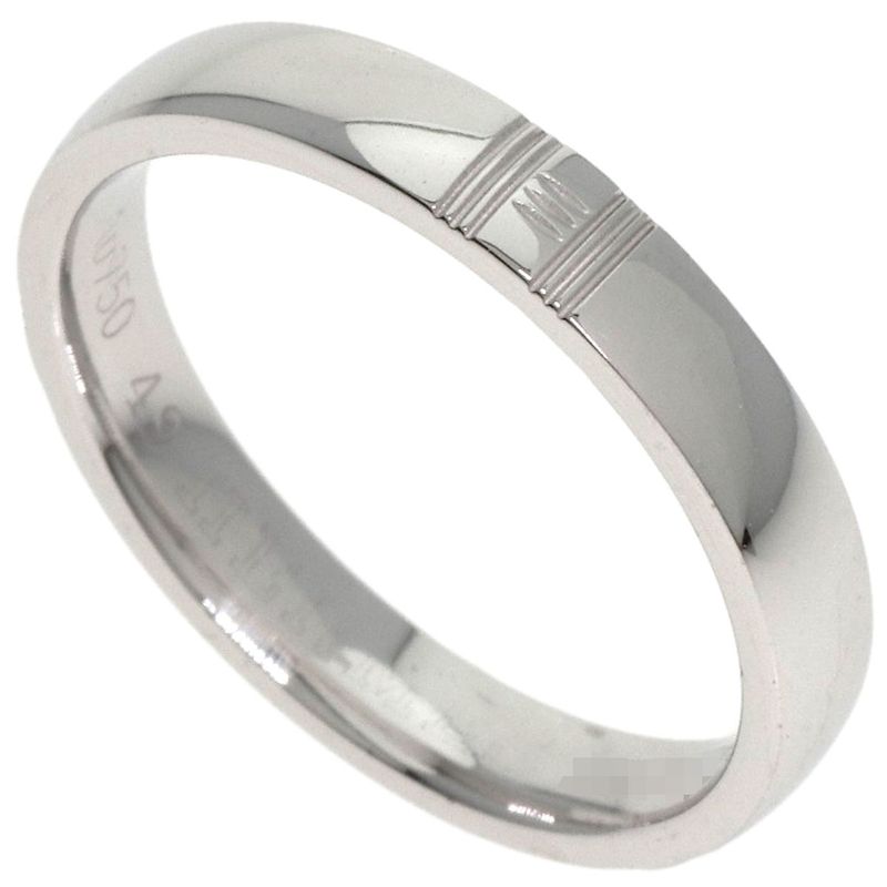 Hermes Ariane #49 Ring 18K White Gold Ladies