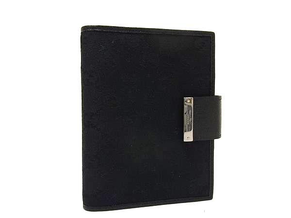 Gucci GG Pattern GG Canvas X Leather 6-hole Notebook Cabas Schedule