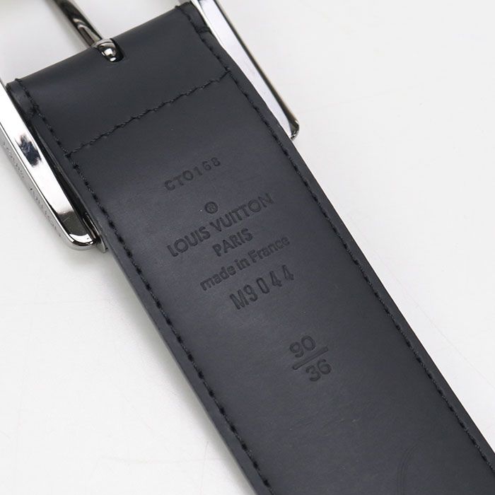 Louis Vuitton Eclipse M9044u Belt Leather Men's