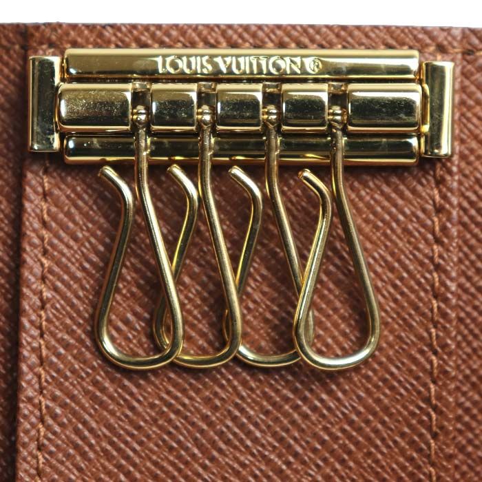 Louis Vuitton Multicles 4 Key Case Monogram Brown M62631 Ra1151 Ladies Preowned