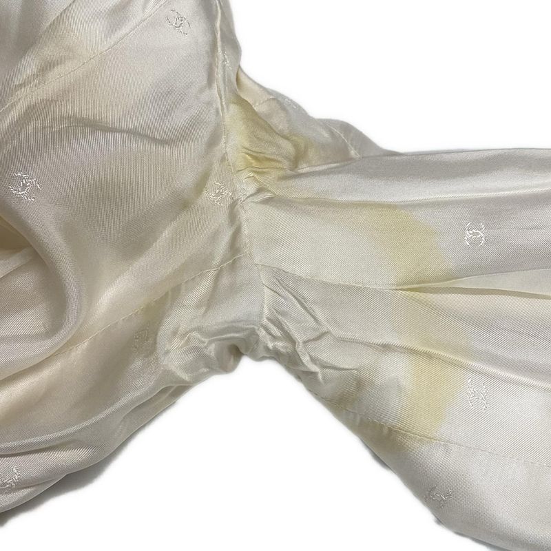 Chanel Jacket Size 38 M Women - P06411 Ivory Long Sleeves/shoulder Pads Wool