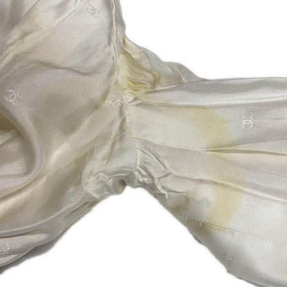 Chanel Jacket Size 38 M Women - P06411 Ivory Long Sleeves/shoulder Pads Wool