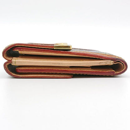 Louis Vuitton Multicolor Folded Wallet Porte Monet Vieux Carte Cles Di Black