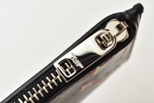 Unused Saint Laurent Coin Case Card Case Ship Pouch 458589