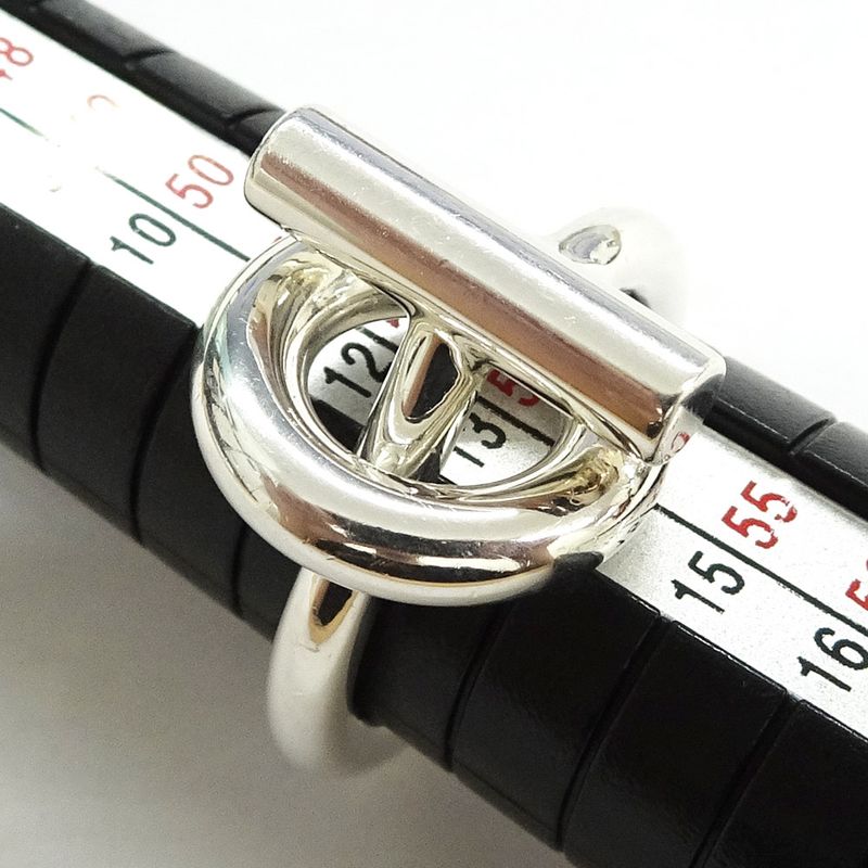 Hermes Echape MM Ring 54 Sv925 Approx 9.6g Accessories - Women's