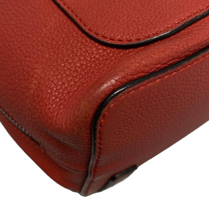 Loewe Backpack Sac Goya Backpack Red Leather