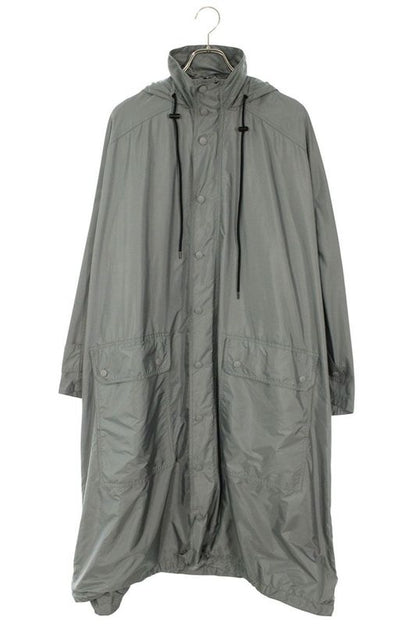 Balenciaga 518184 Txd14 Back Logo Opera Raincoat Women's 34