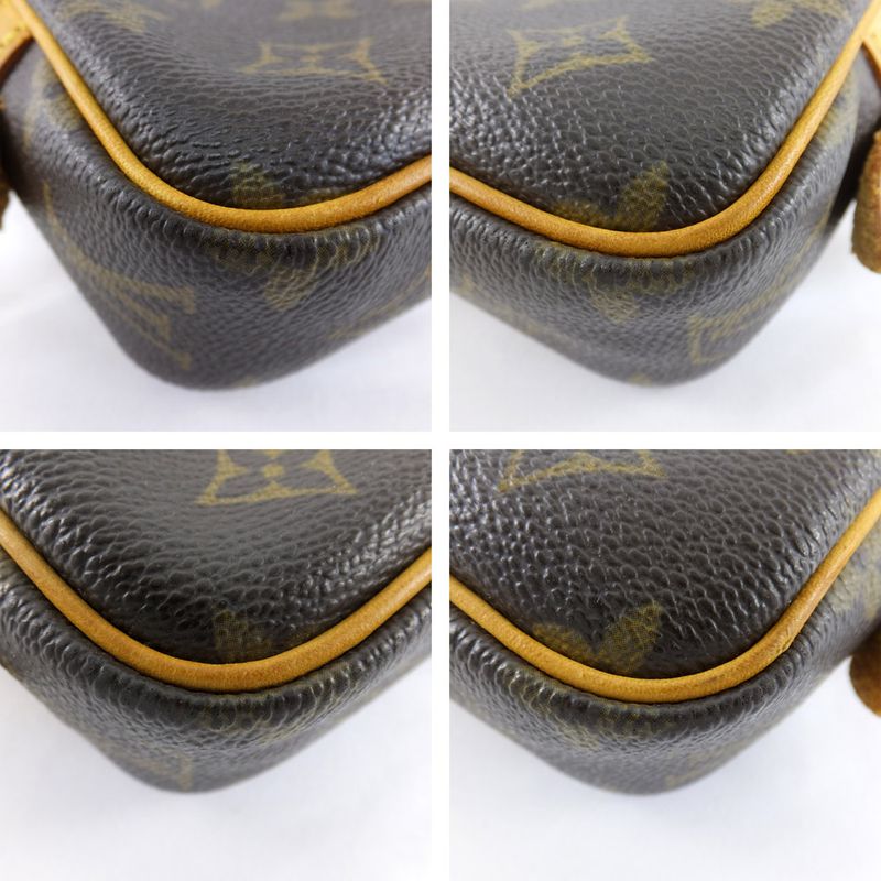 Louis Vuitton Pochette Monogram M51828 Shoulder Bag Gold Hardware Bag