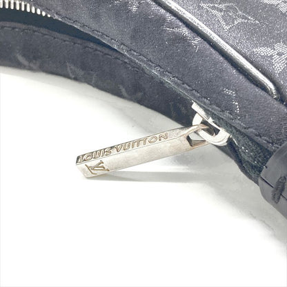 Louis Vuitton Little Boulogne Noir Black Shoulder Bag Monogram Satin M92142