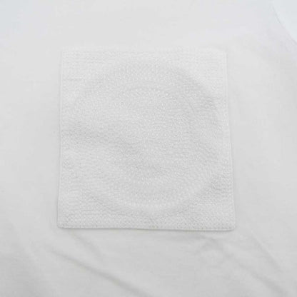 Hermes Short Sleeve Shirt Dress Embroidery White Size 40 Cotton Women's