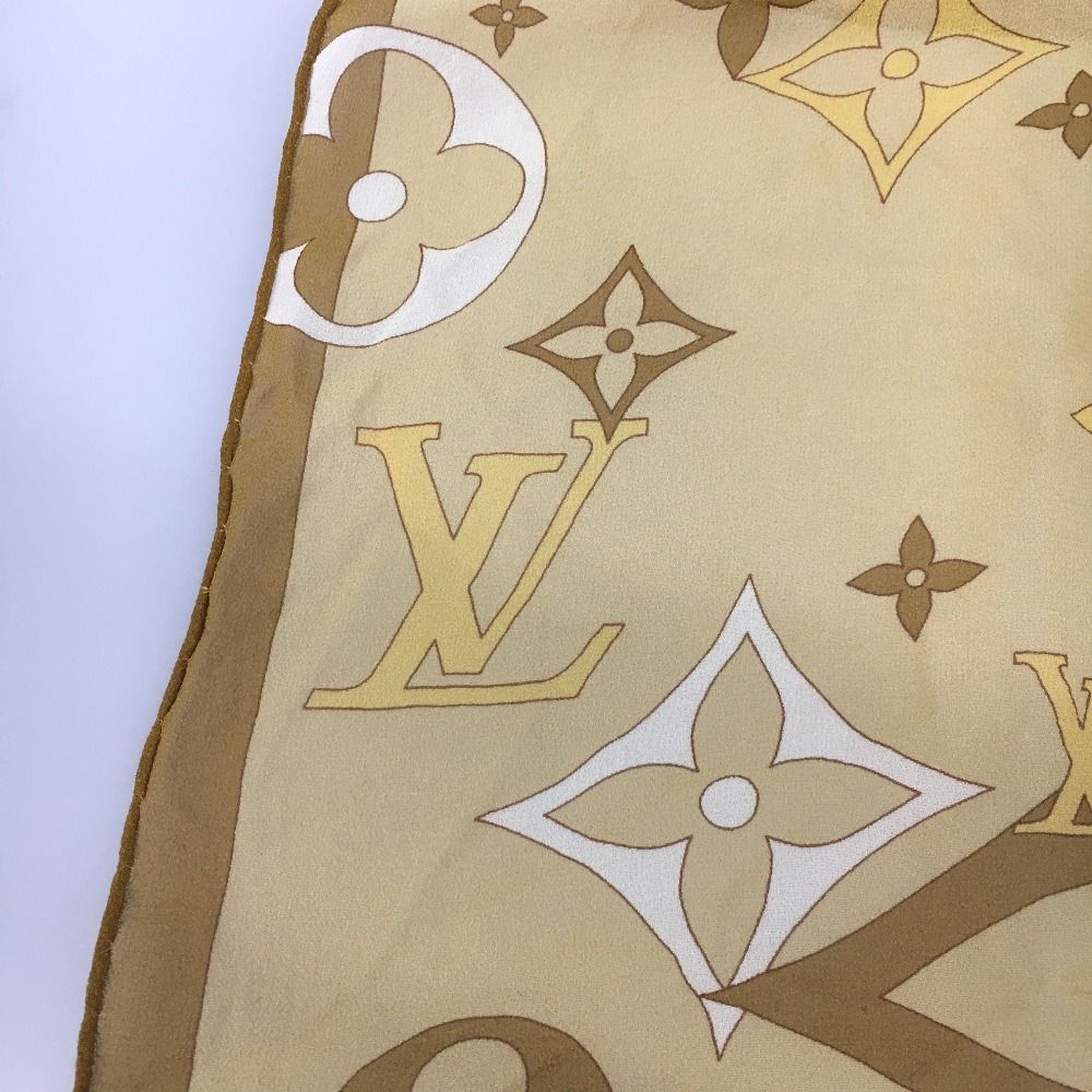 Louis Vuitton Scarf Monogram Pattern Beige