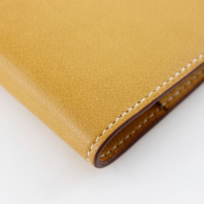 Hermes Agenda Vision Chevre Yellow □L Unisex Notebook Cabas