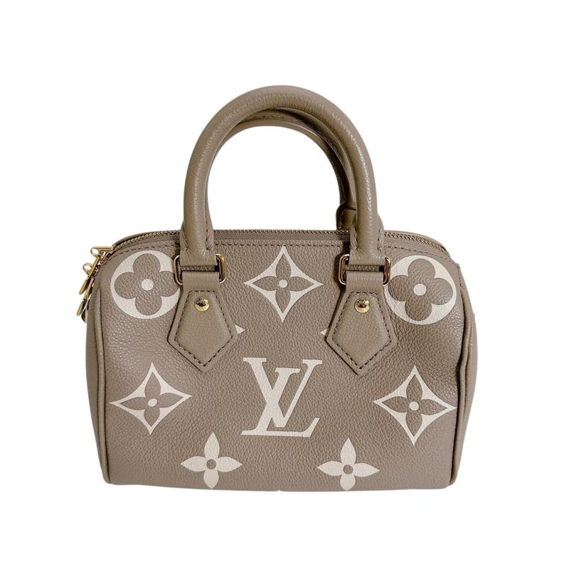 Louis Vuitton M46575 Monogram Empreinte Shoulder Bag Speedy ・bandrière 20