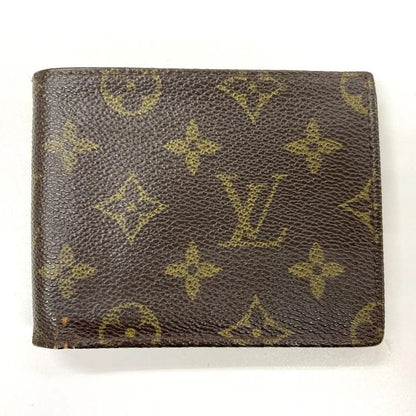 Louis Vuitton Monogram Portefeuille Multiple Compact Wallet M60895 Brown Made