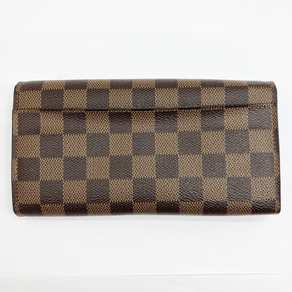 Louis Vuitton Long Wallet Damier Portefeuille Sarah